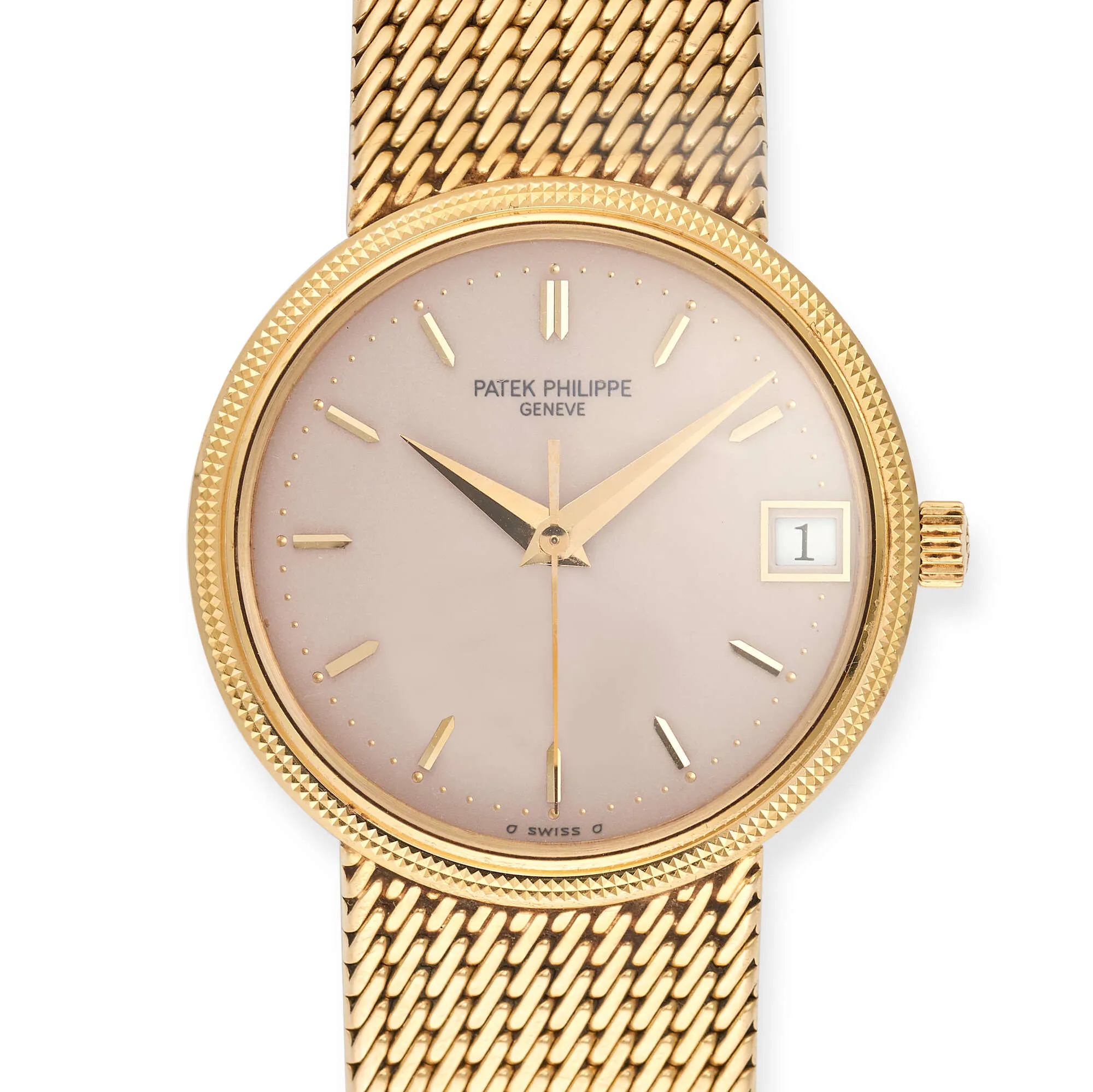 Patek Philippe Calatrava 3802/205 33mm Yellow gold Champagne