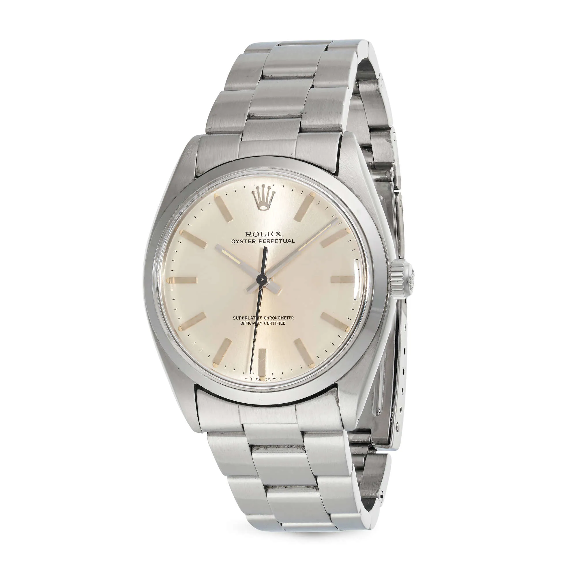 Rolex Oyster Perpetual 34 6564 33mm Stainless steel Silver