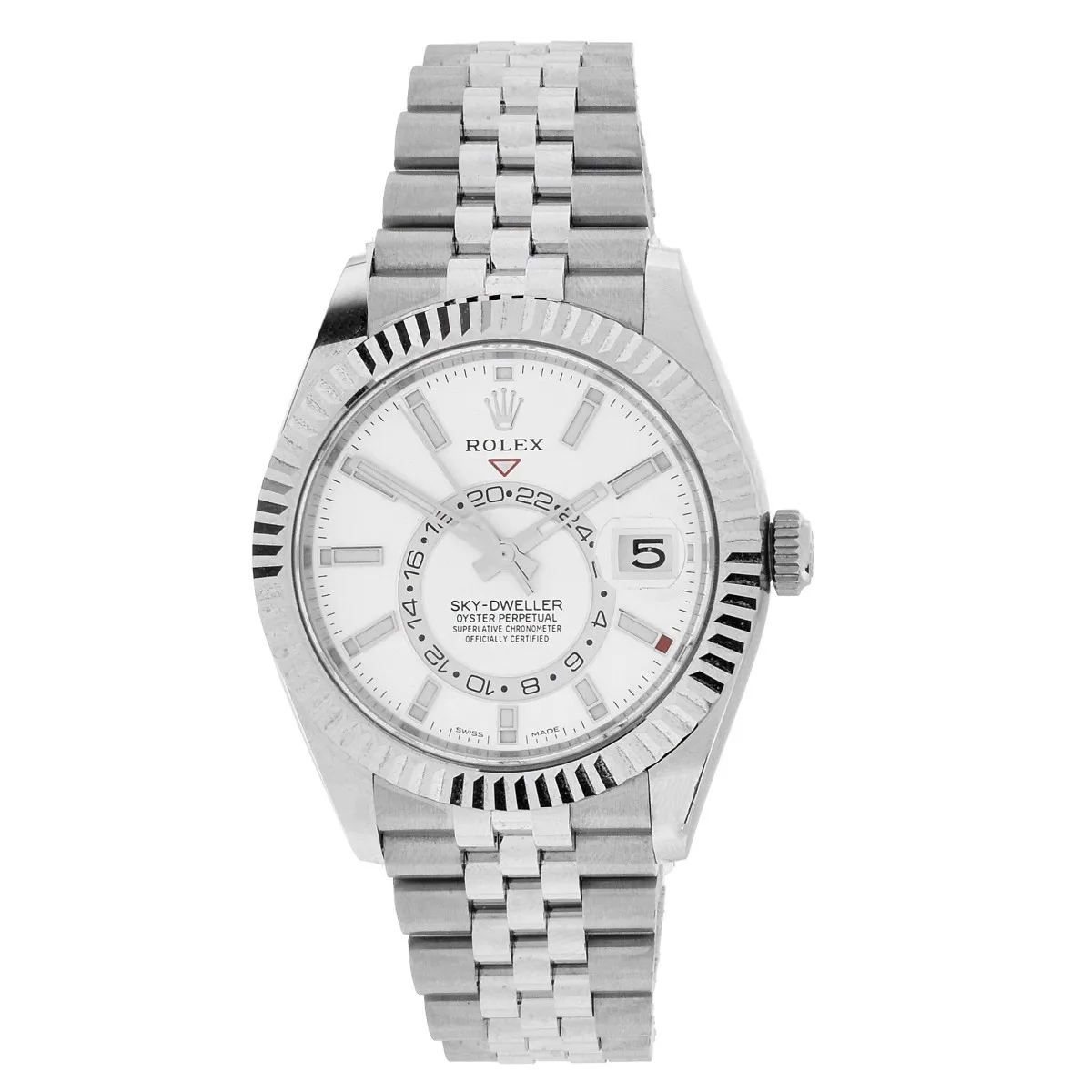 Rolex Sky-Dweller 326934 42mm Stainless steel White