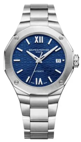 Baume & Mercier Riviera M0A10620 42mm Stainless steel Blue