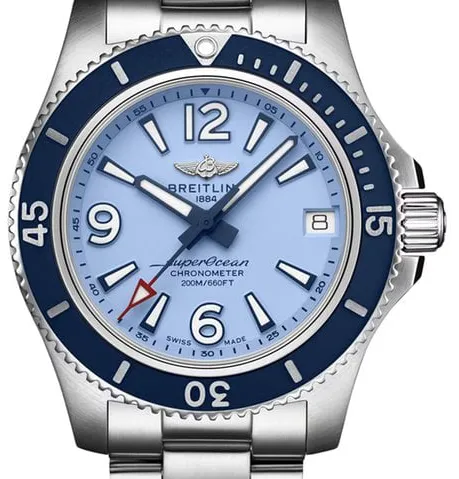 Breitling Superocean A17316D81C1A1 36mm Stainless steel Blue