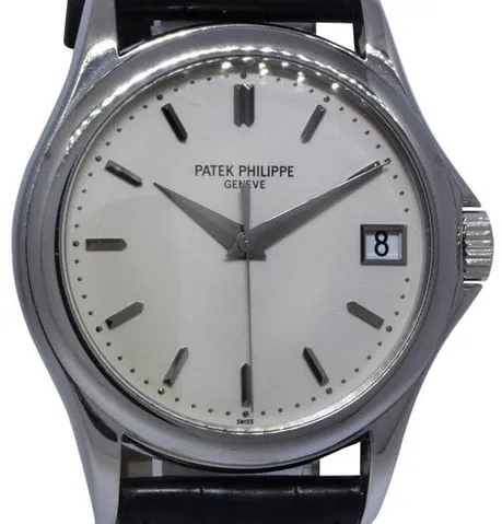 Patek Philippe Calatrava 5127G 37mm White gold Silver