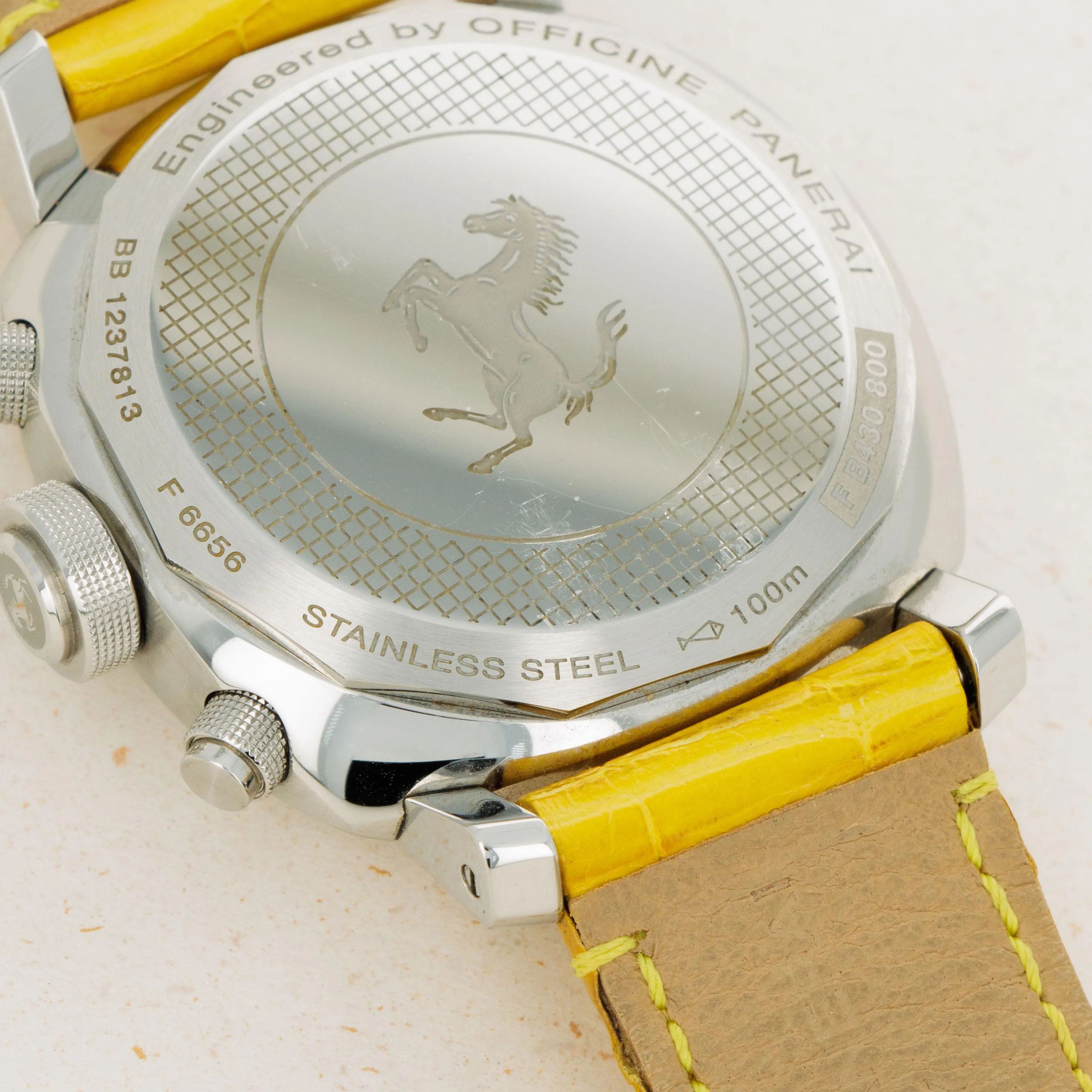 Panerai Ferrari FER00011 45mm Stainless steel Yellow 3