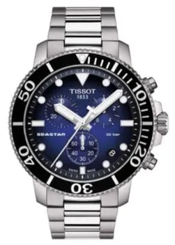 Tissot Seastar T120.417.11.041.01 45.5mm Stainless steel Black