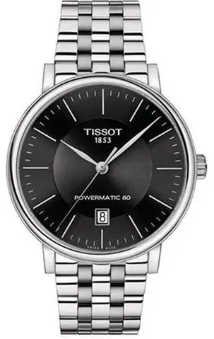 Tissot Carson T122.407.11.051.00 40mm Stainless steel Black