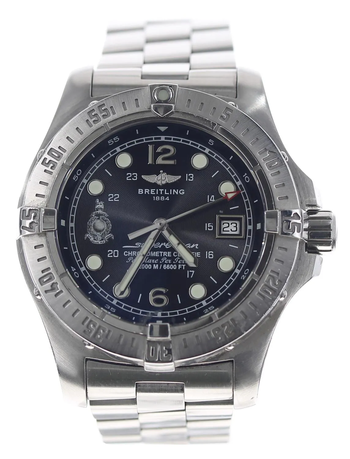 Breitling Superocean A17390 47mm Stainless steel Black