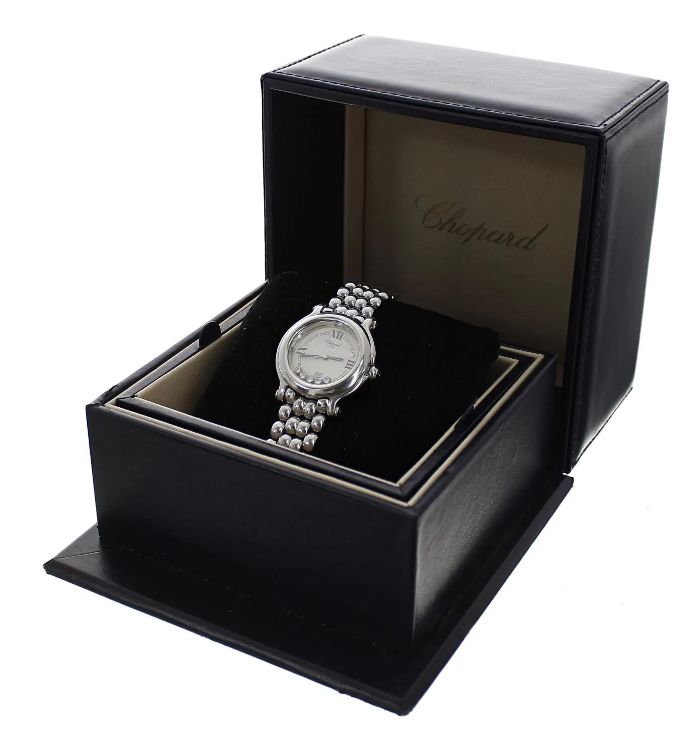 Chopard Happy Diamonds 27/8238-23 32mm Stainless steel White 1