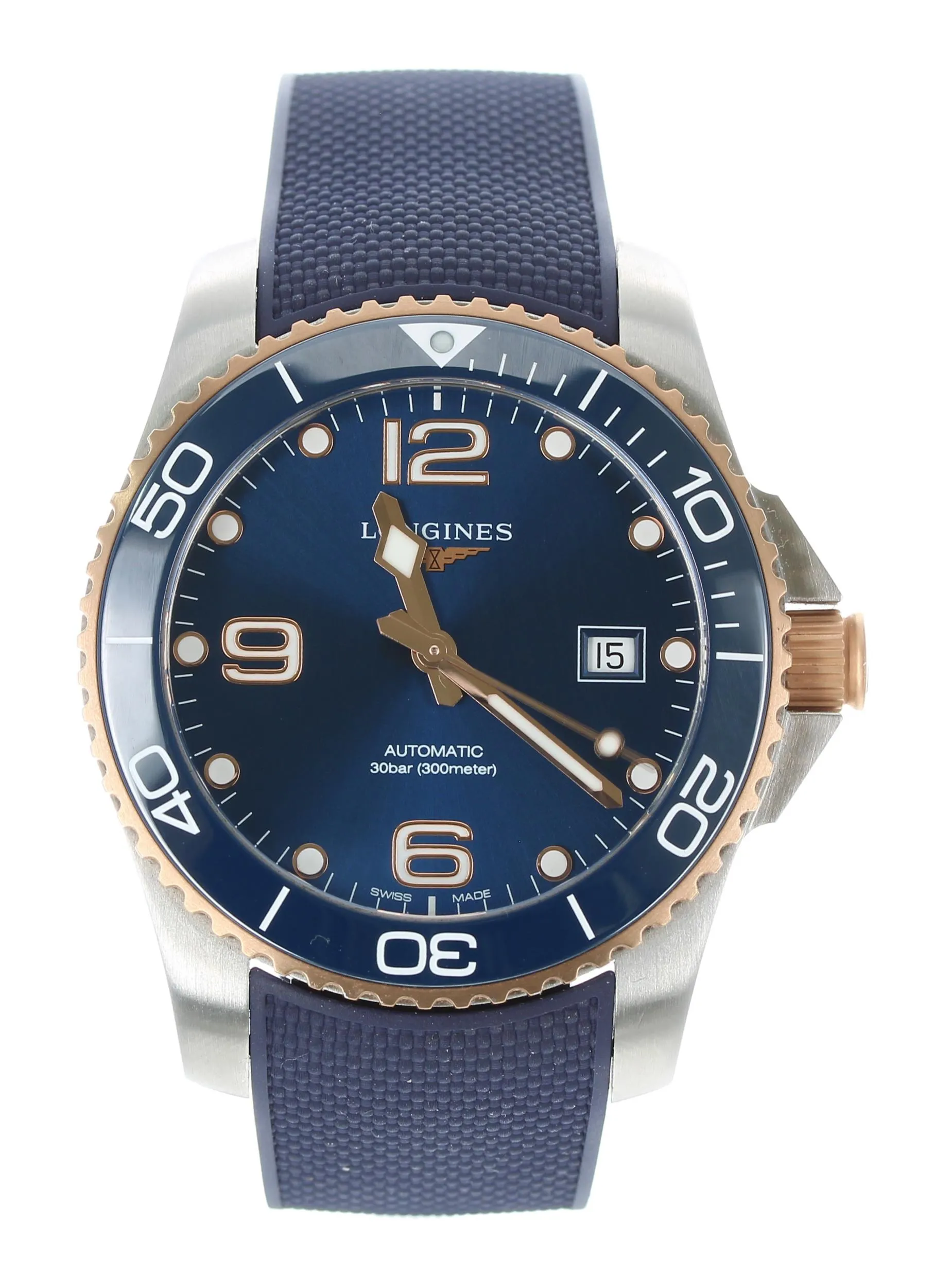 Longines HydroConquest L3.781.3 41mm Stainless steel Blue