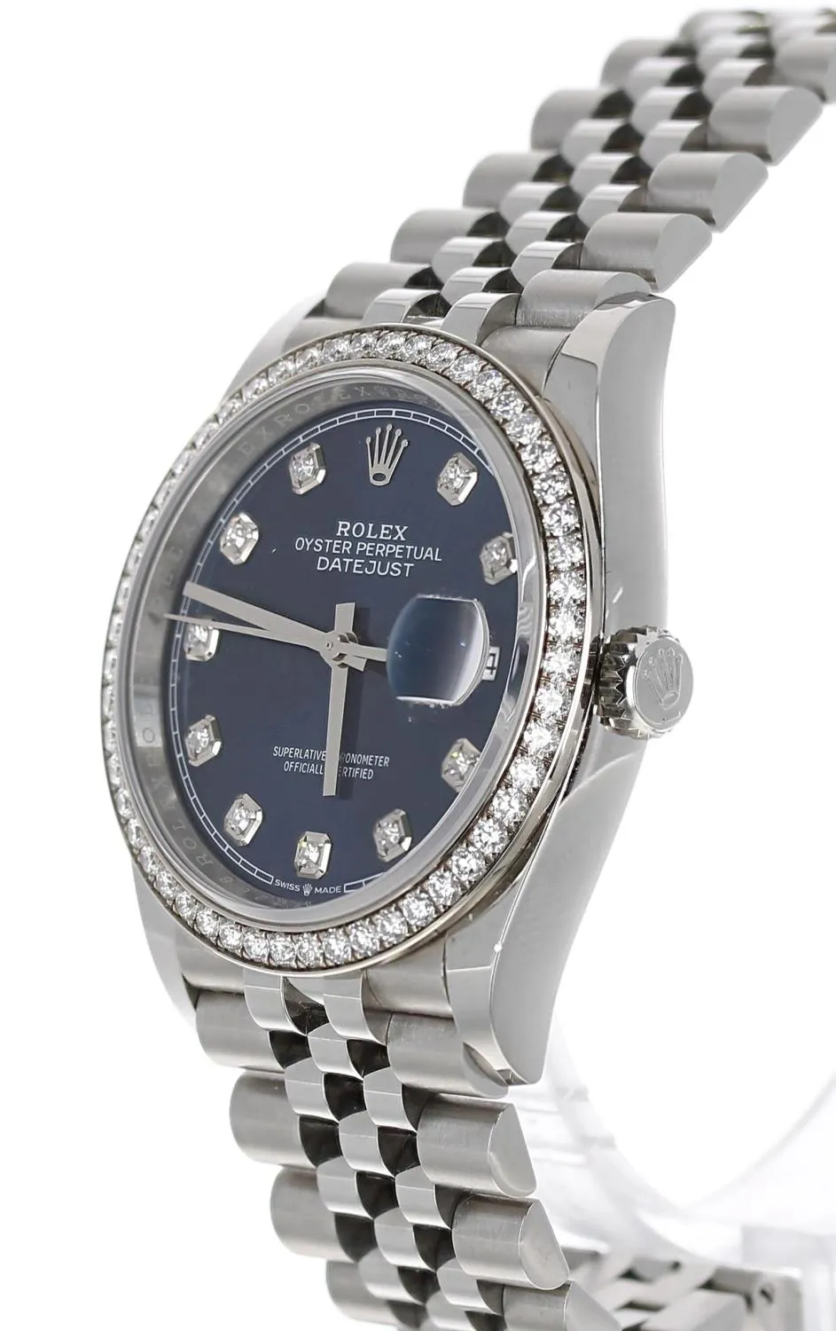 Rolex Datejust 36 126284RBR 36mm Stainless steel Blue 1