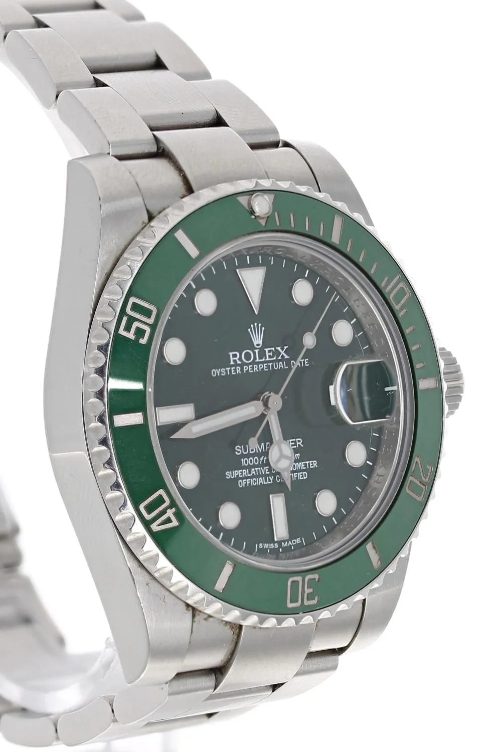 Rolex Submariner 116610LV 40mm Stainless steel Green 2