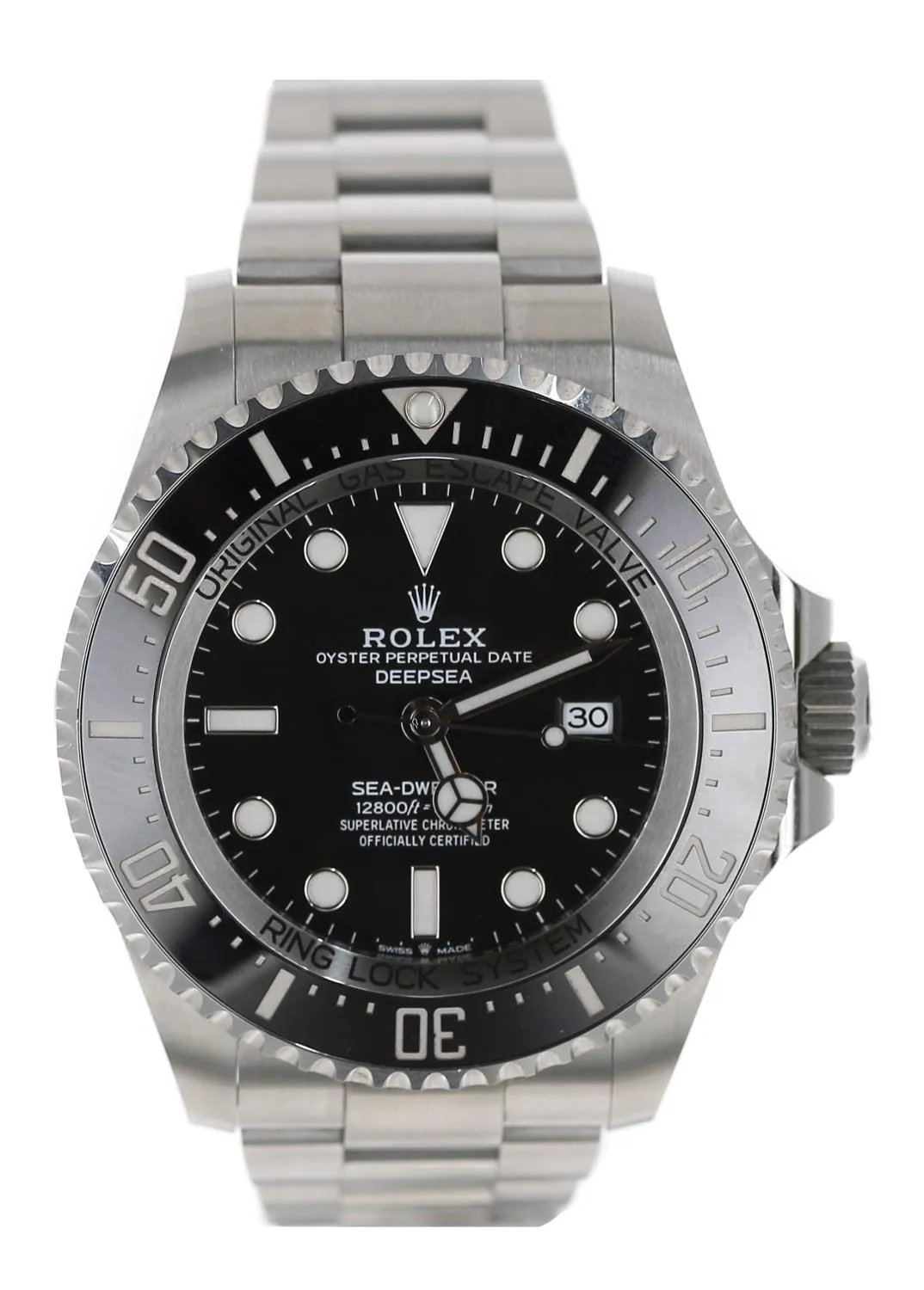 Rolex Sea-Dweller Deepsea 126660 44mm Stainless steel Black