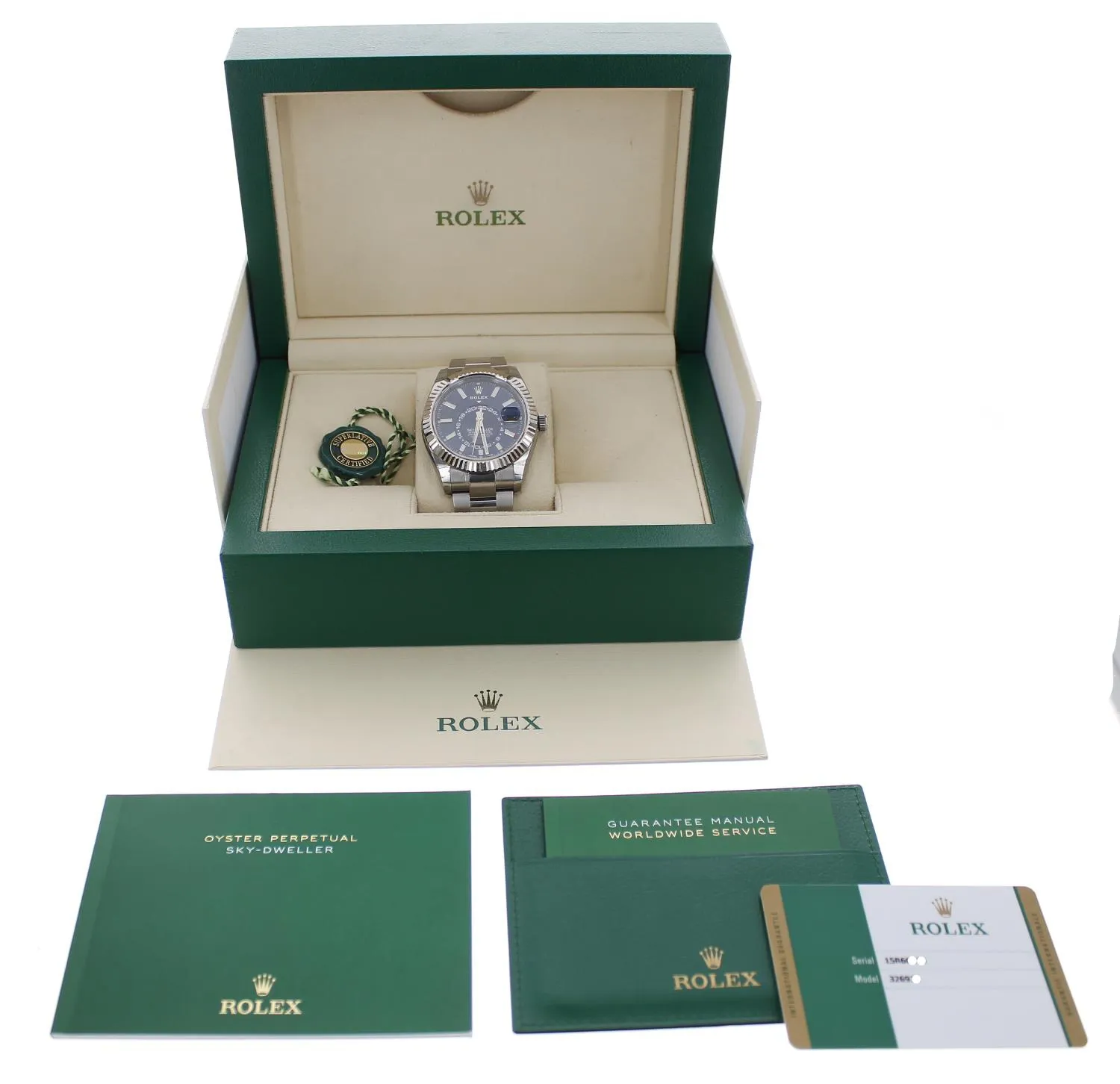 Rolex Sky-Dweller 326934 42mm White gold and stainless steel Blue 1