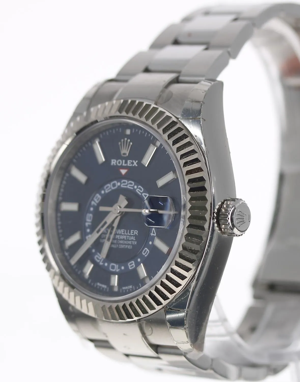 Rolex Sky-Dweller 326934 42mm White gold and stainless steel Blue 5