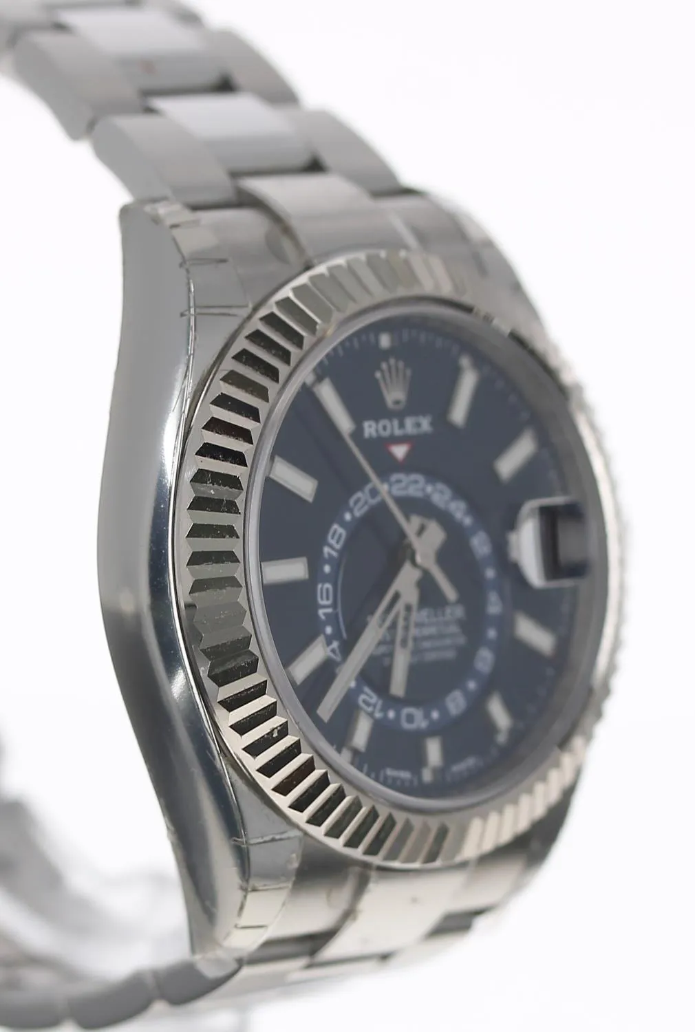 Rolex Sky-Dweller 326934 42mm White gold and stainless steel Blue 2