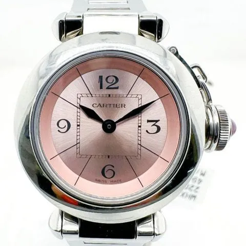 Cartier Pasha 2973 27mm Steel Pink