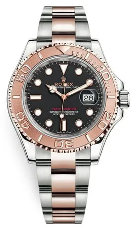 Rolex Yacht-Master 40 126621 40mm Yellow gold and Stainless steel Black