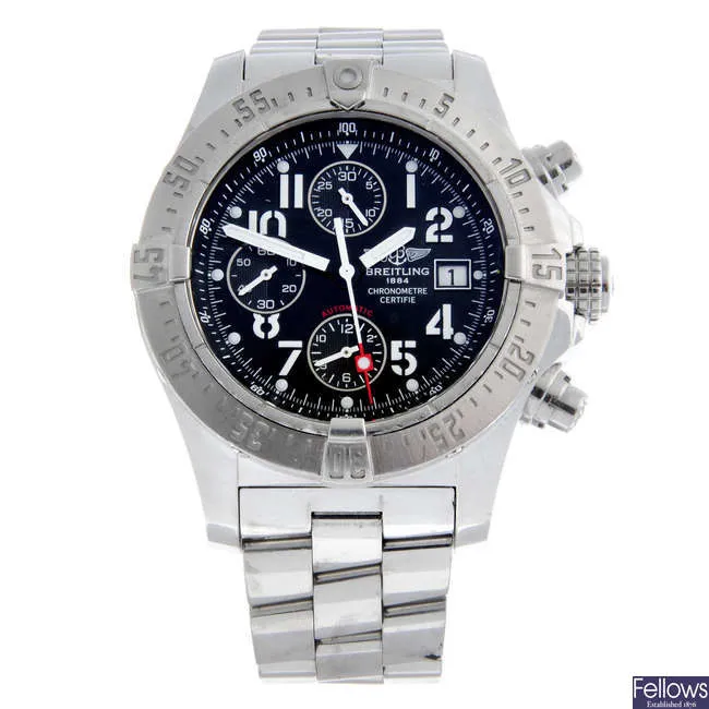 Breitling Avenger A1338012 45mm Stainless steel Black