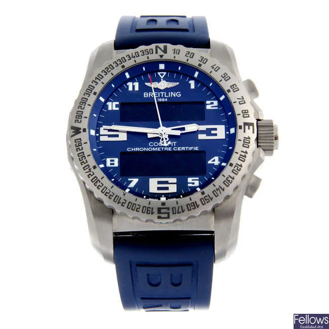 Breitling Cockpit B50 EB5010 47mm Titanium Blue