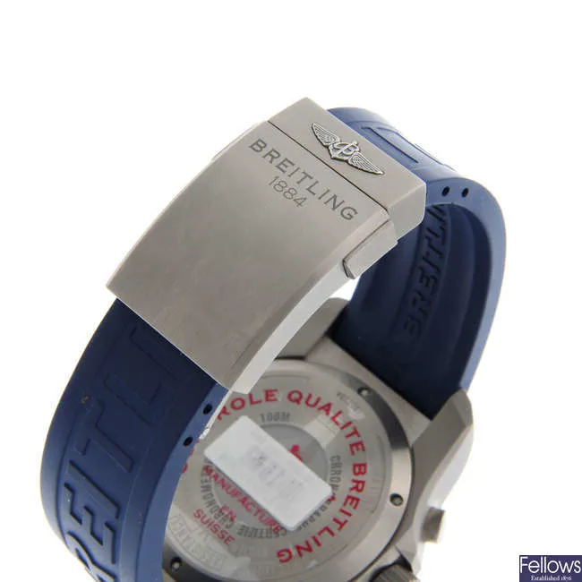 Breitling Cockpit B50 EB5010 47mm Titanium Blue 1