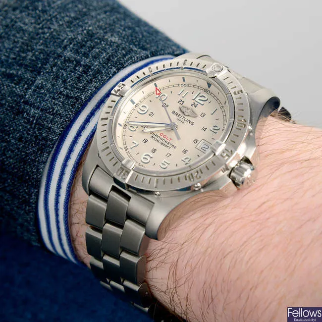 Breitling Colt A74380 41mm Stainless steel Silver 5