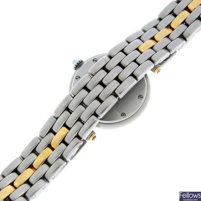 Cartier Panthère 166920 24mm Yellow gold and Stainless steel Cream 1