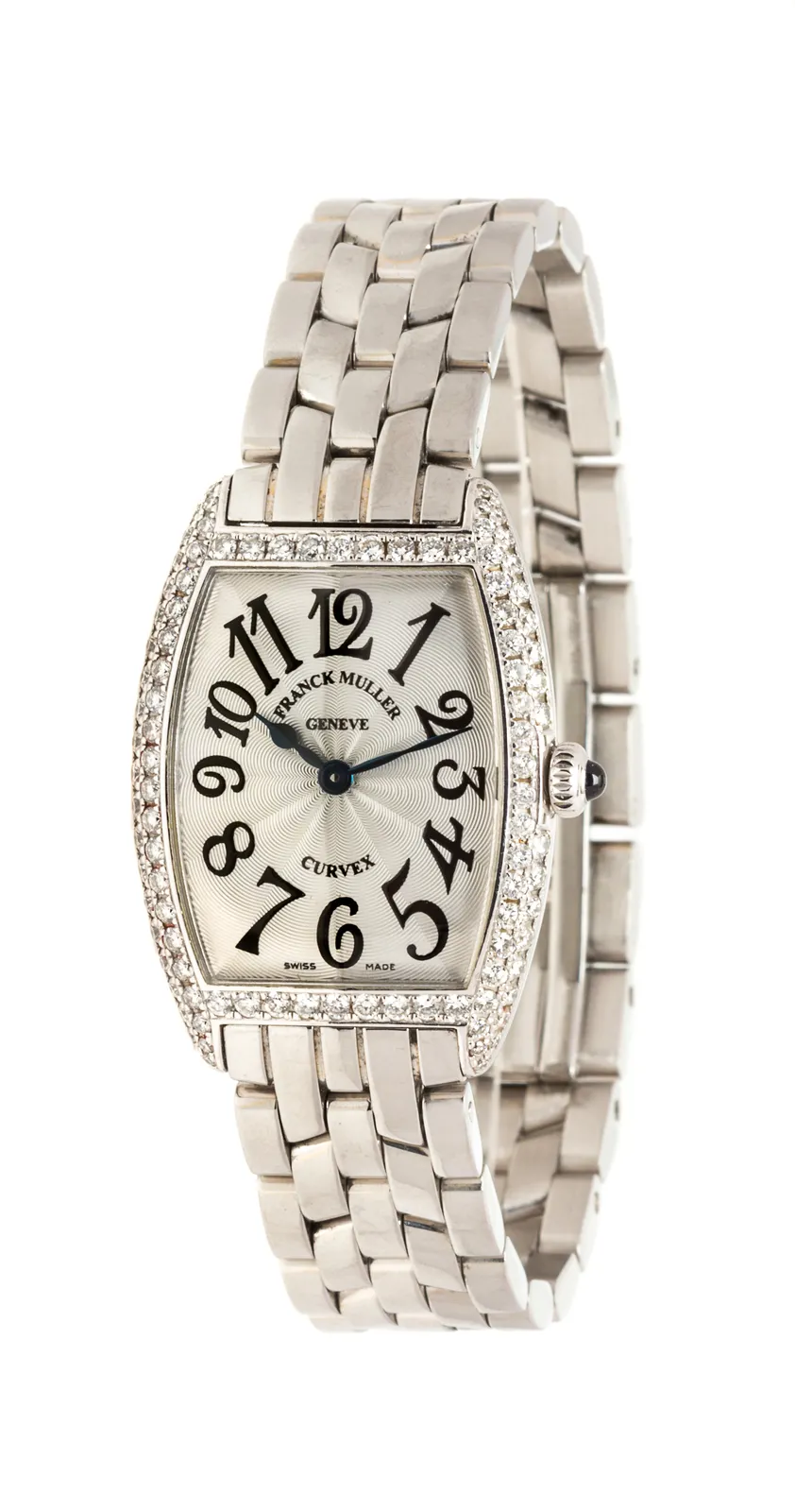 Franck Muller Cintree Curvex 1752 Stainless steel Silver