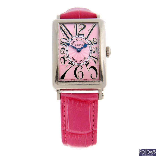 Franck Muller Long Island 925 QZ 26mm White gold Rose