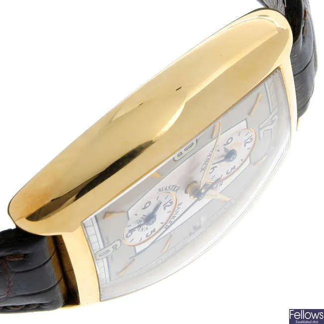 Franck Muller Master Banker 2852 MB HV 31mm Yellow gold Silver 3