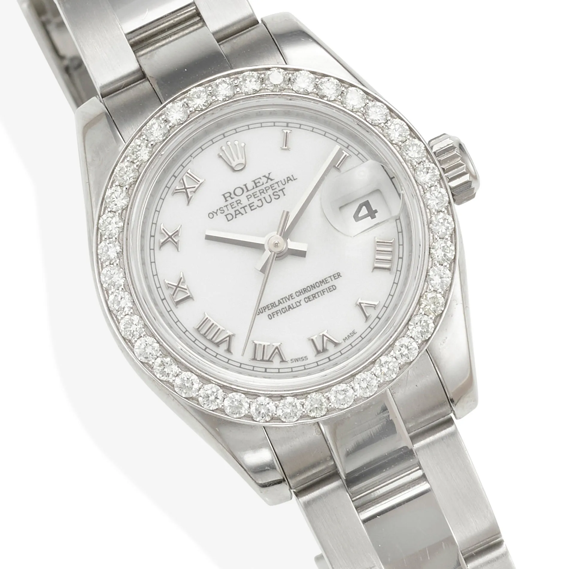 Rolex Datejust 30mm Diamond White 2