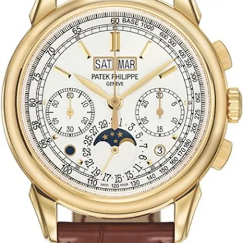 Patek Philippe Perpetual Calendar Chronograph 5270J-001 41mm Yellow gold Silver