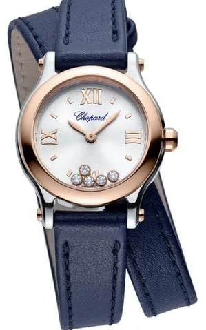 Chopard Happy Sport 278620-6001 Rose gold Silver