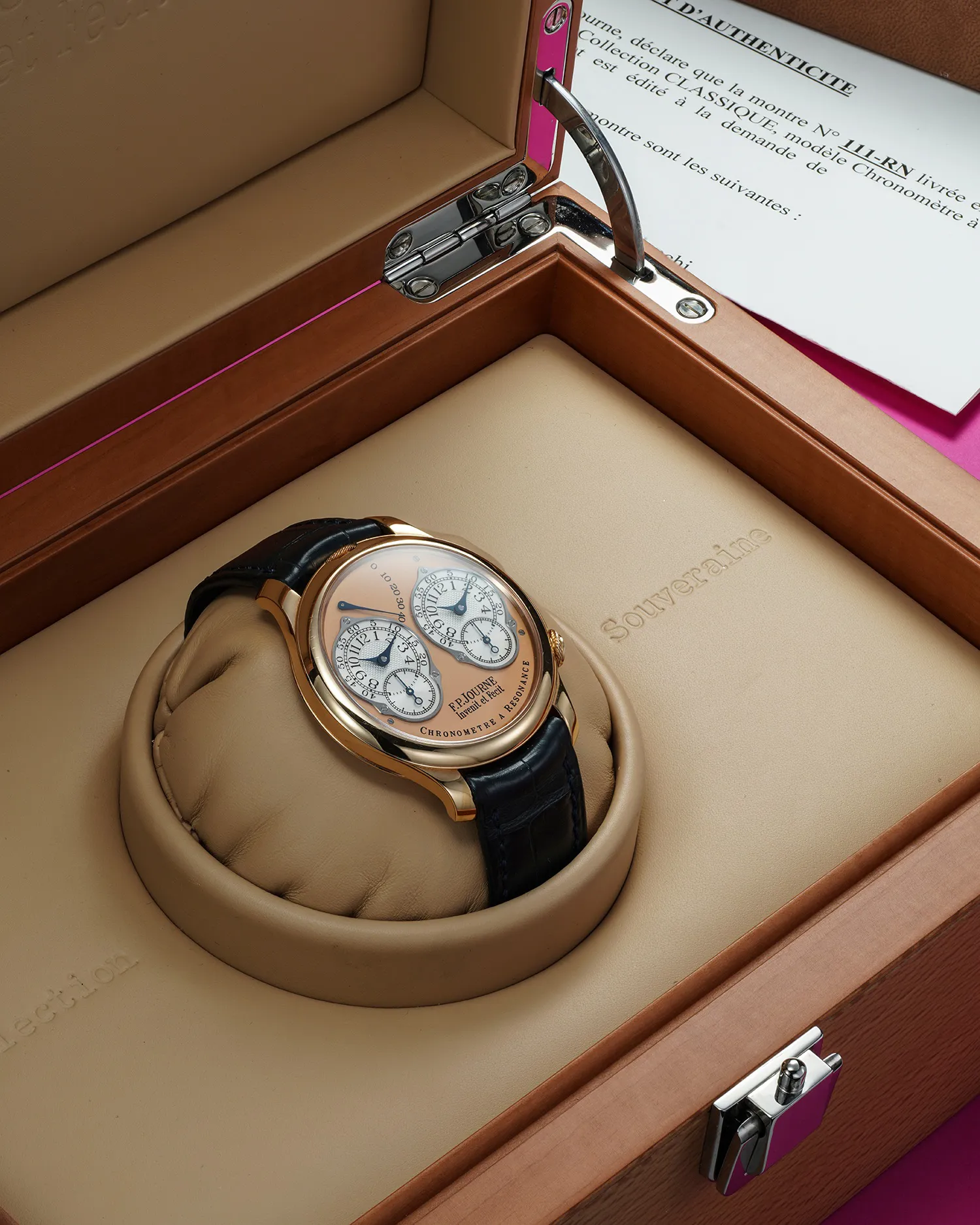 F.P. Journe Chronomètre à Résonance 40mm Rose gold Bronze 2