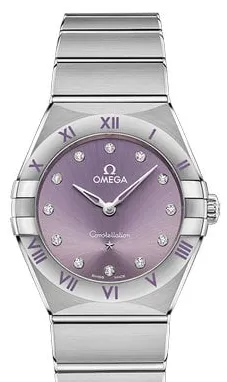 Omega Constellation 131.10.28.60.60.002 28mm Stainless steel Purple