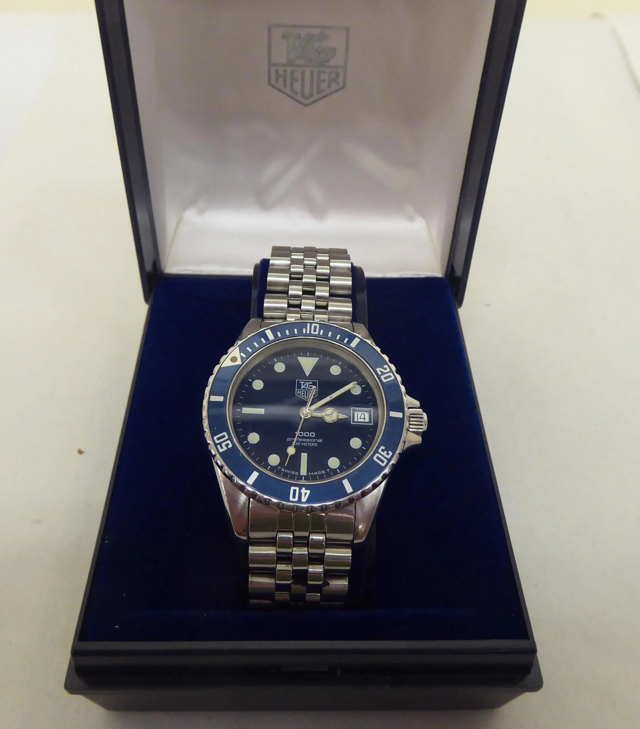 TAG Heuer Professional nullmm Stainless steel Blue 1