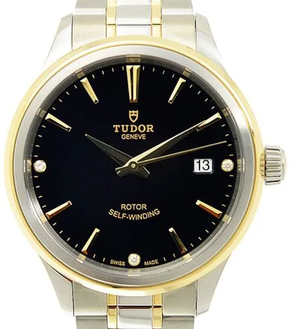 Tudor Style 12503-0006 Stainless steel Black