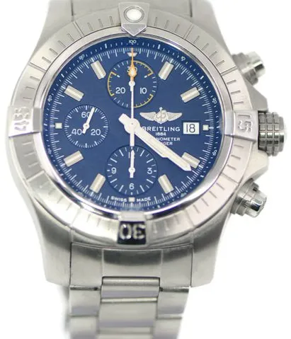 Breitling Avenger A13317101C1A1 45mm Stainless steel Blue