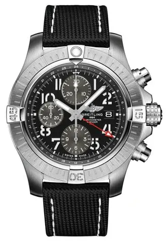 Breitling Avenger A24315101B1X1 45mm Stainless steel Black