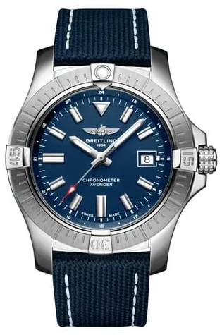 Breitling Avenger A17318101C1X1 43mm Stainless steel Blue