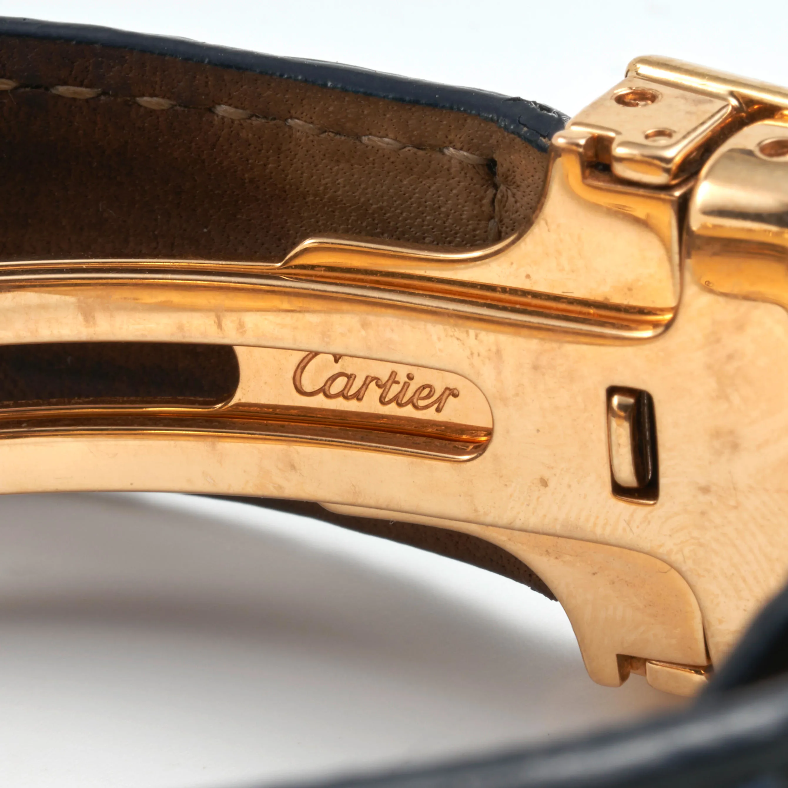 Cartier Pasha 1353 42mm Yellow gold White 1