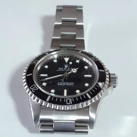 Rolex Submariner 5513 40mm Stainless steel Black