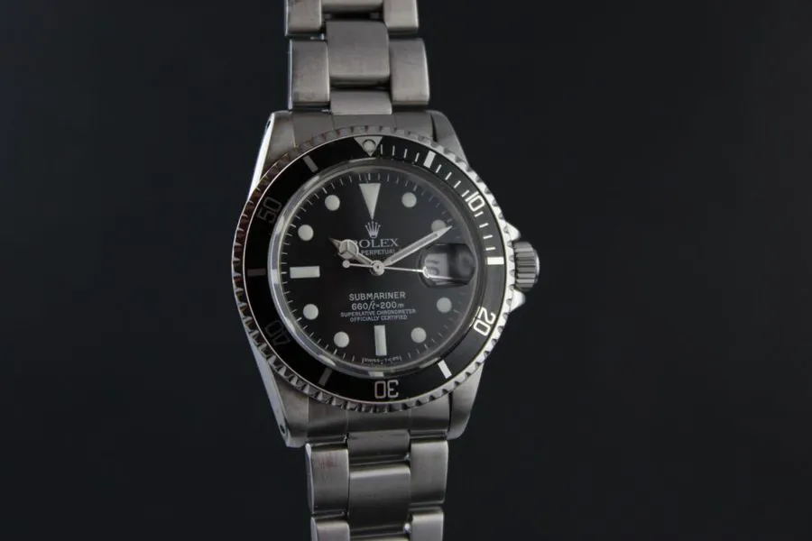 Rolex Submariner 1680 40mm Stainless steel Black 1