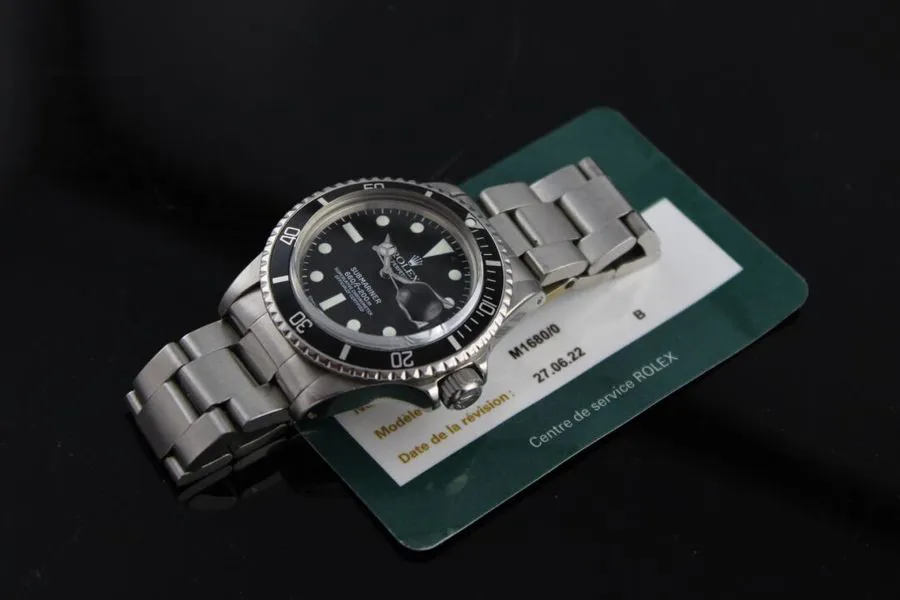 Rolex Submariner 1680 40mm Stainless steel Black 6