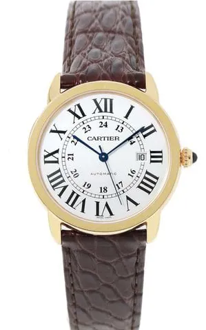 Cartier Ronde Solo de Cartier W6701009 42mm Yellow gold and Stainless steel Silver