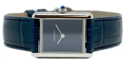 Cartier Tank WSTA0056 33.5mm Stainless steel Green