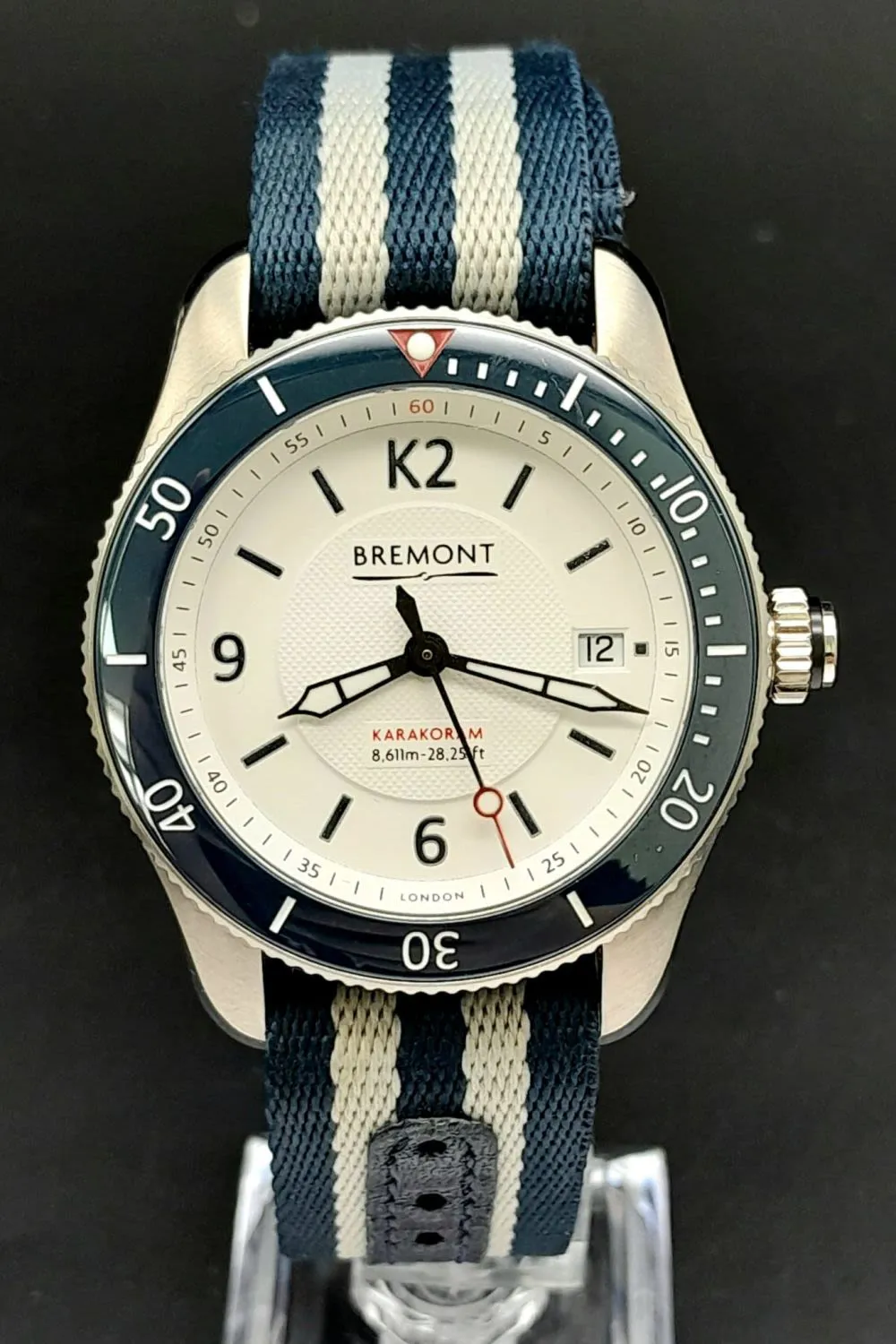 Bremont Supermarine 13902 40mm Stainless steel White