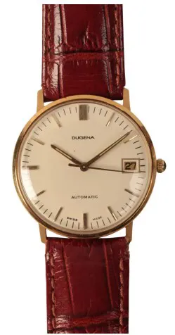 Dugena 32mm Yellow gold White