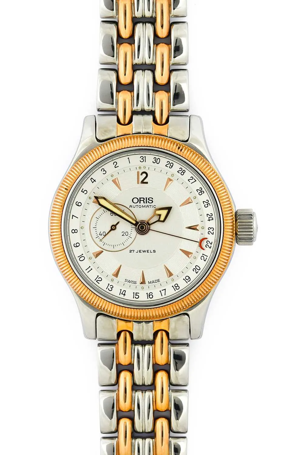 Oris Big Crown 7482B 36mm Yellow gold and Stainless steel Silver