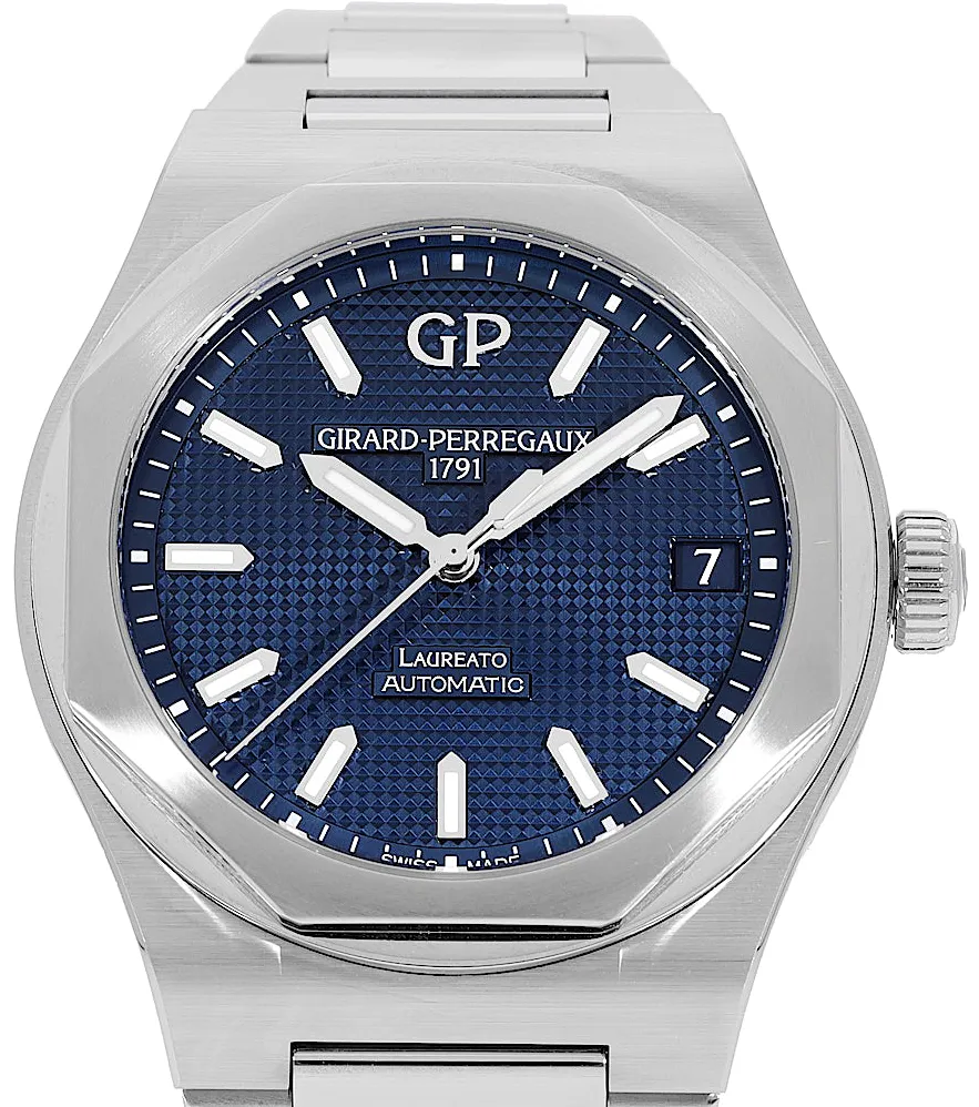 Girard-Perregaux Laureato 81010-11-431-11A 42mm Edelstahl Blue