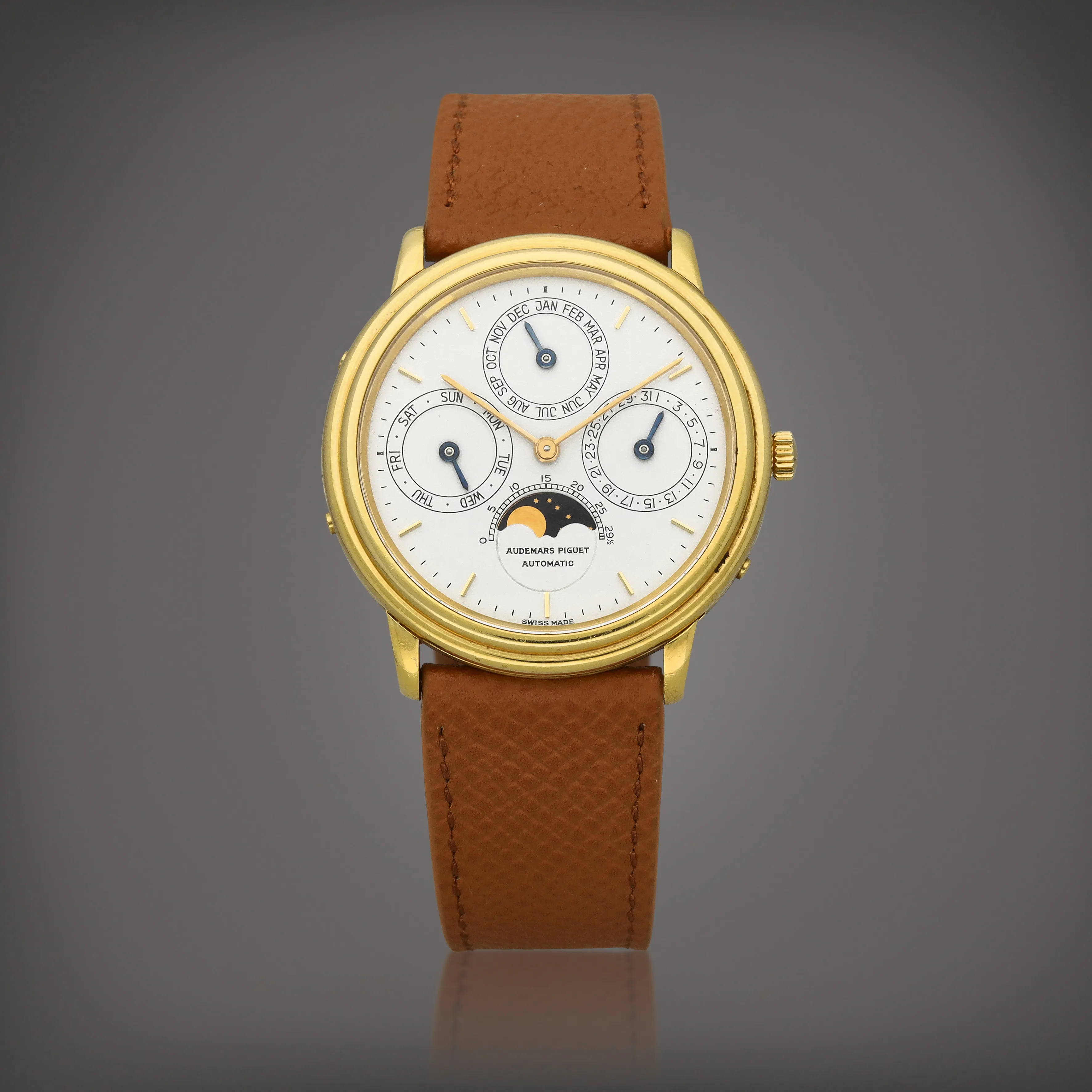 Audemars Piguet Quantiême Perpetual 36mm Yellow gold White 1