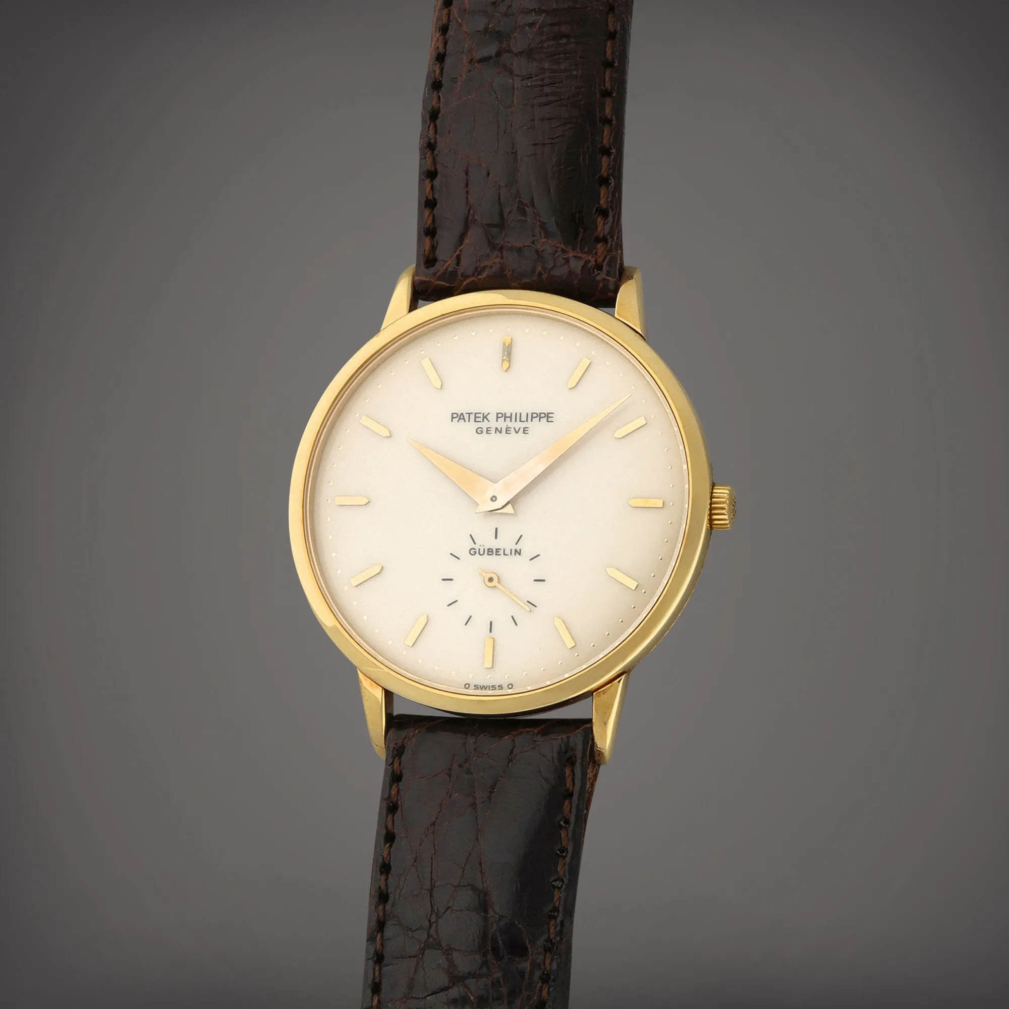 Patek Philippe Calatrava 3893 34mm Yellow gold White